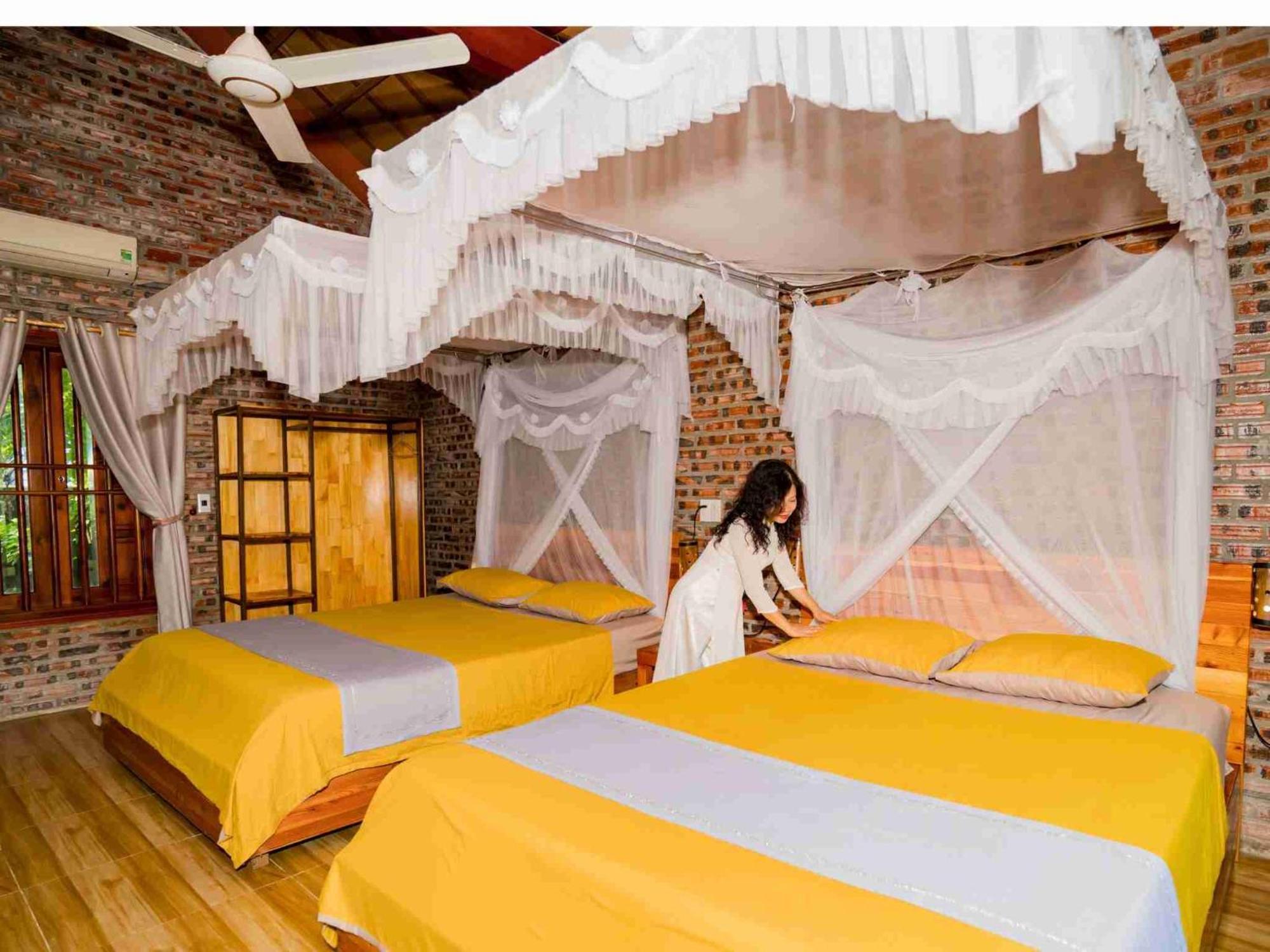 Apartmán Ninh Binh Eco Garden Exteriér fotografie
